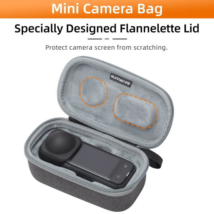 For Insta360 X4 / X5 Sunnylife Carrying Case Handbag, Model:X4-B816 Combo Bag