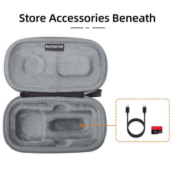 For Insta360 X4 / X5 Sunnylife Carrying Case Handbag, Model:X4-B816 Combo Bag