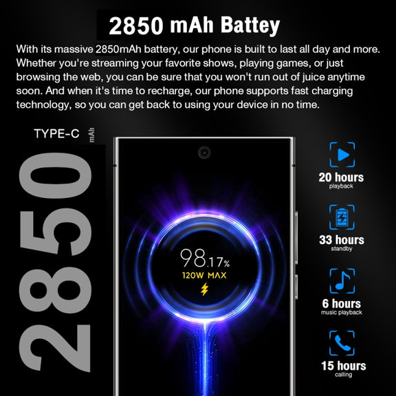 S24 Ultra / L26, L26 2GB+16GB, 6.75 inch Screen, Face Identification, Android 8.1 MTK6580P Quad Core, Network: 3G, Dual SIM(Gold)