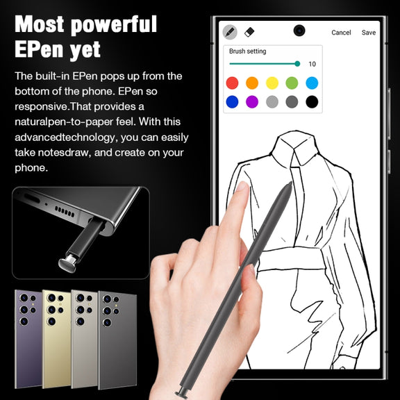 S24 Ultra / L26, L26 2GB+16GB, 6.75 inch Screen, Face Identification, Android 8.1 MTK6580P Quad Core, Network: 3G, Dual SIM(Gold)