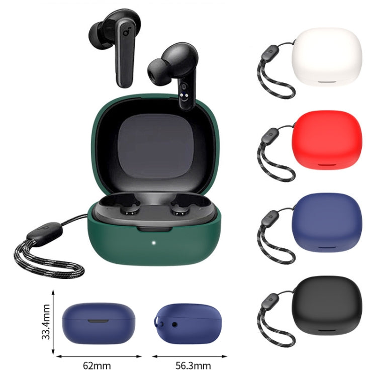 For Anker Soundcore R50i / P20i Bluetooth Earphone Silicone Protective Case(Green)