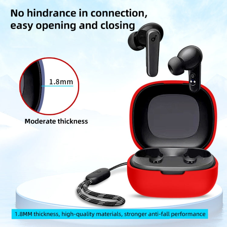 For Anker Soundcore R50i / P20i Bluetooth Earphone Silicone Protective Case(Green)