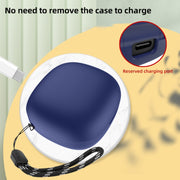 For Anker Soundcore R50i / P20i Bluetooth Earphone Silicone Protective Case(Black)