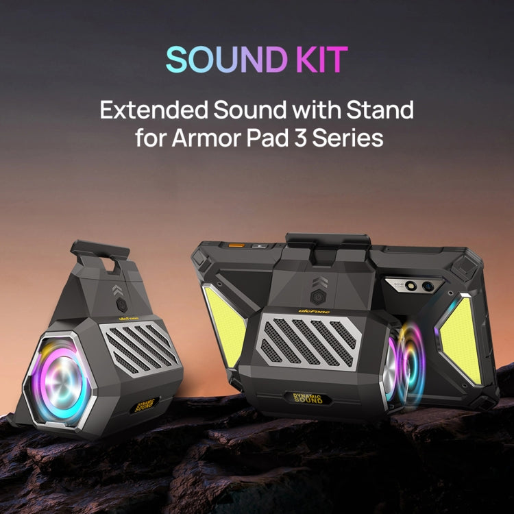 Ulefone PAD 3 PRO Portable Holder Wireless BT Speaker(Black)