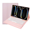 For iPad Pro 13 2024 A13B Detachable Ultra-Thin Bluetooth Keyboard Leather Tablet Case with Pen Slot(Pink) - For iPad Pro by PMC TechLife | Online Shopping South Africa | PMC TechLife | Buy Now Pay Later Mobicred