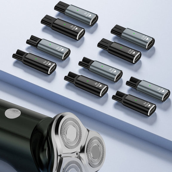 Shaver / Clipper Charging Adapter for Philips, Interface:Type-C to 4.3V Single Slot(Grey)
