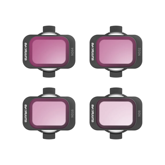 For DJI Avata 2 Sunnylife Camera Lens Filter, Filter:4 in 1 ND8/16/32/64