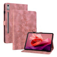 For Lenovo Tab P12 12.7 Lily Embossed Leather Tablet Case(Pink) - Lenovo by PMC TechLife | Online Shopping South Africa | PMC TechLife | Buy Now Pay Later Mobicred