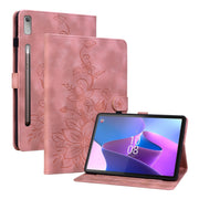 For Lenovo Tab P11 Pro Gen 2 11.2 Lily Embossed Leather Tablet Case(Pink)