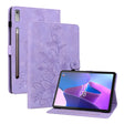 For Lenovo Tab P11 Pro Gen 2 11.2 Lily Embossed Leather Tablet Case(Purple) - free shipping - PMC TechLife - Order now!