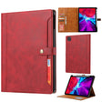 For iPad Pro 13 2024 Calf Texture Double Fold Clasp Horizontal Flip Leather Smart Tablet Case(Red) - iPad Pro 13 2024 Cases by PMC TechLife | Online Shopping South Africa | PMC TechLife | Buy Now Pay Later Mobicred