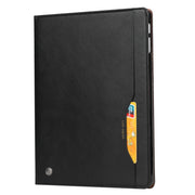 For iPad Pro 11 2024 Knead Skin Texture Horizontal Flip Leather Smart Tablet Case(Black)