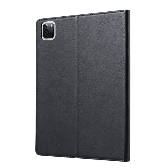 For iPad Pro 11 2024 Knead Skin Texture Horizontal Flip Leather Smart Tablet Case(Black)