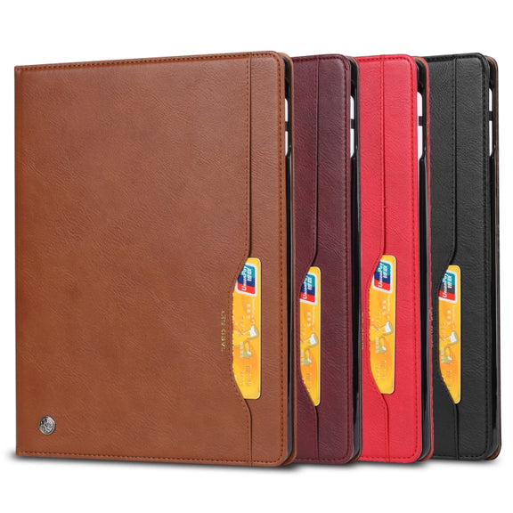 For iPad Pro 13 2024 Knead Skin Texture Horizontal Flip Leather Smart Tablet Case(Black)