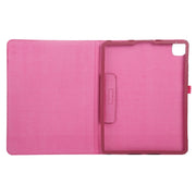 For iPad Air 11 2025 / 2024 Litchi Texture Solid Color Leather Tablet Case(Rose Red)