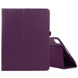 For iPad Air 11 2024 Litchi Texture Solid Color Leather Tablet Case(Purple) - iPad Air 11 2024 Cases by PMC TechLife | Online Shopping South Africa | PMC TechLife | Buy Now Pay Later Mobicred