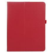 For iPad Pro 11 2024 Litchi Texture Solid Color Leather Tablet Case(Red)