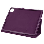 For iPad Pro 13 2024 Litchi Texture Solid Color Leather Tablet Case(Purple)
