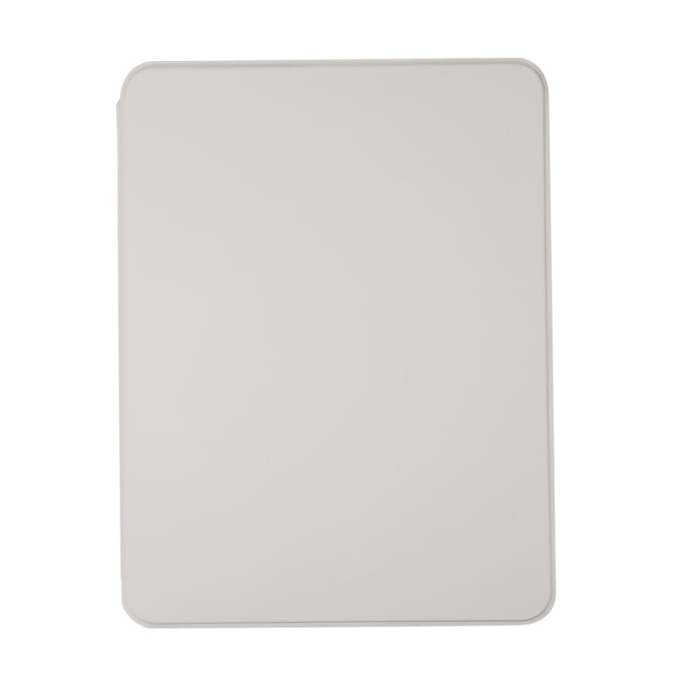 For iPad Pro 11 2024 2 in 1 Acrylic Split Rotating Leather Tablet Case(Grey)