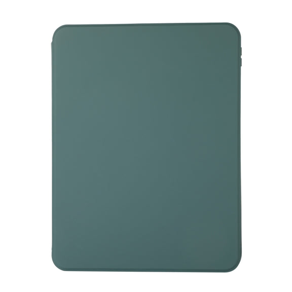 For iPad Pro 11 2024 2 in 1 Acrylic Split Rotating Leather Tablet Case(Pine Needle Green)