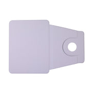 For iPad Pro 11 2024 2 in 1 Acrylic Split Rotating Leather Tablet Case(Lavender)