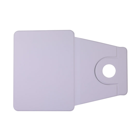 For iPad Pro 11 2024 2 in 1 Acrylic Split Rotating Leather Tablet Case(Lavender)