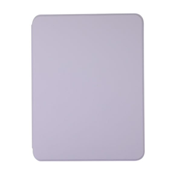 For iPad Pro 13 2024 2 in 1 Acrylic Split Rotating Leather Tablet Case(Lavender)