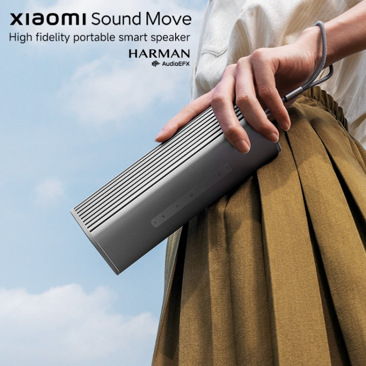 Xiaomi Sound Move Portable Bluetooth Speaker, US Plug(Silver Grey)
