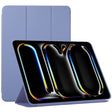 For iPad Pro 13 2024 Double-sided Clip Non-buckle Magnetic PU Smart Tablet Case(Purple) - iPad Air 13 2025 / 2024 Cases by PMC TechLife | Online Shopping South Africa | PMC TechLife | Buy Now Pay Later Mobicred