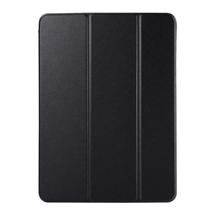 For iPad Pro 13 2024 Double-sided Clip Non-buckle Magnetic PU Smart Tablet Case(Black)
