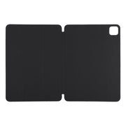 For iPad Pro 13 2024 Double-sided Clip Non-buckle Magnetic PU Smart Tablet Case(Black)