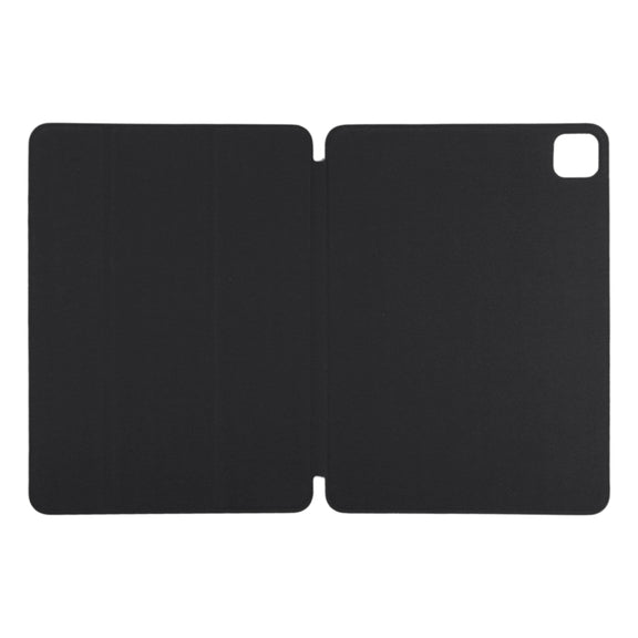 For iPad Pro 13 2024 Double-sided Clip Non-buckle Magnetic PU Smart Tablet Case(Black)
