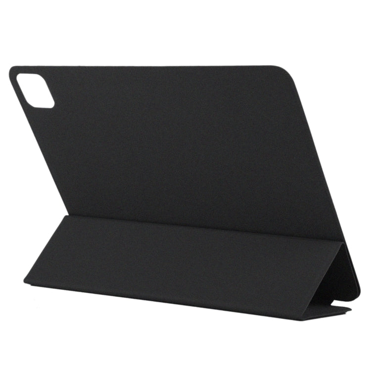 For iPad Pro 13 2024 Double-sided Clip Non-buckle Magnetic PU Smart Tablet Case(Black)