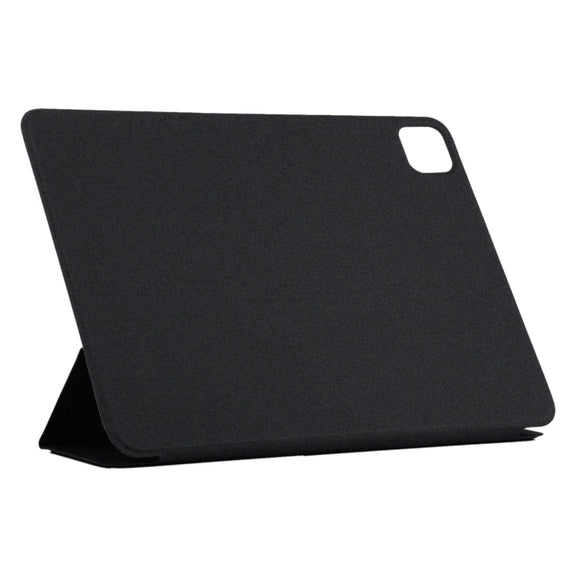 For iPad Pro 13 2024 Double-sided Clip Non-buckle Magnetic PU Smart Tablet Case(Black)