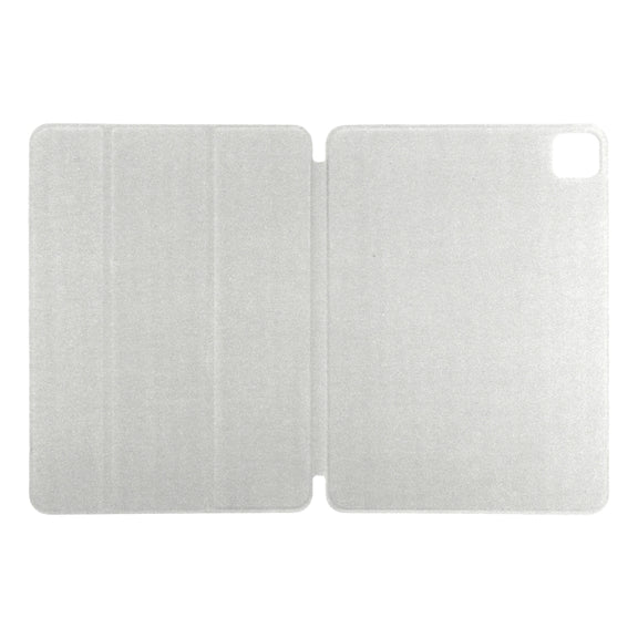 For iPad Pro 13 2024 Double-sided Clip Non-buckle Magnetic PU Smart Tablet Case(Gold)