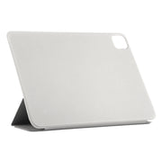 For iPad Pro 13 2024 Double-sided Clip Non-buckle Magnetic PU Smart Tablet Case(Gold)