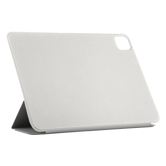 For iPad Pro 13 2024 Double-sided Clip Non-buckle Magnetic PU Smart Tablet Case(Gold)
