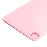 For iPad Pro 13 2024 Double-sided Clip Non-buckle Magnetic PU Smart Tablet Case(Rose Gold)
