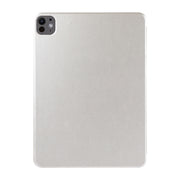 For iPad Pro 11 2024 Double-sided Clip Non-buckle Magnetic PU Smart Tablet Case(Gold)