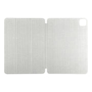 For iPad Pro 11 2024 Double-sided Clip Non-buckle Magnetic PU Smart Tablet Case(Gold)