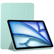 For iPad Air 11 2024 Double-sided Clip Non-buckle Magnetic PU Smart Tablet Case(Light Green) - iPad Air 11 2024 Cases by PMC TechLife | Online Shopping South Africa | PMC TechLife | Buy Now Pay Later Mobicred
