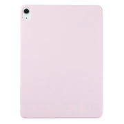 For iPad Air 11 2025 / 2024 Double-sided Clip Non-buckle Magnetic PU Smart Tablet Case(Pink)