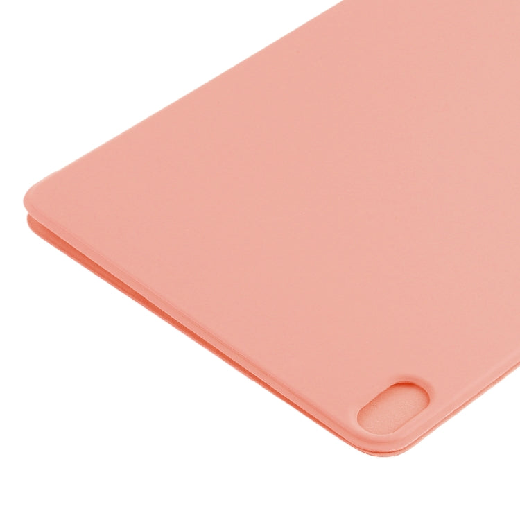 For iPad Air 11 2025 / 2024 Double-sided Clip Non-buckle Magnetic PU Smart Tablet Case(Orange)