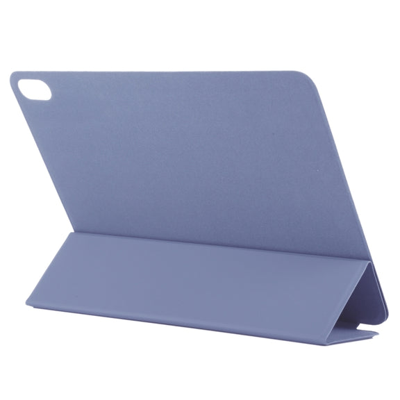 For iPad Air 11 2024 Double-sided Clip Non-buckle Magnetic PU Smart Tablet Case(Purple)
