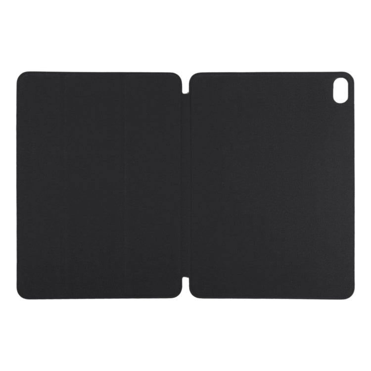 For iPad Air 11 2025 / 2024 Double-sided Clip Non-buckle Magnetic PU Smart Tablet Case(Black)