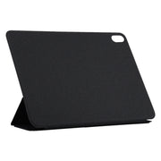 For iPad Air 11 2025 / 2024 Double-sided Clip Non-buckle Magnetic PU Smart Tablet Case(Black)