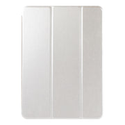 For iPad Air 11 2024 Double-sided Clip Non-buckle Magnetic PU Smart Tablet Case(Gold)