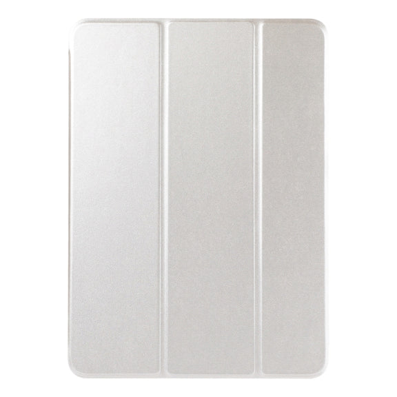 For iPad Air 11 2024 Double-sided Clip Non-buckle Magnetic PU Smart Tablet Case(Gold)