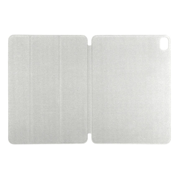 For iPad Air 11 2024 Double-sided Clip Non-buckle Magnetic PU Smart Tablet Case(Gold)
