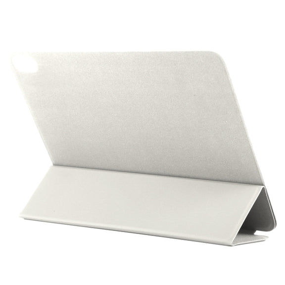 For iPad Air 11 2024 Double-sided Clip Non-buckle Magnetic PU Smart Tablet Case(Gold)